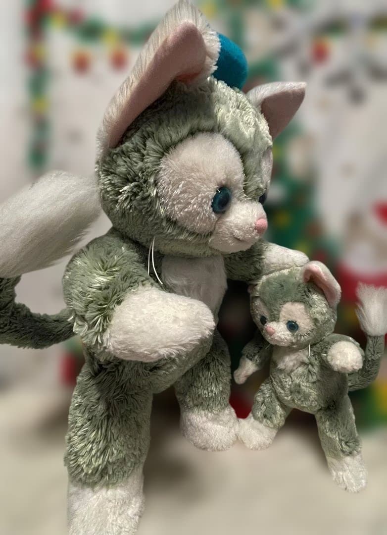 TDS 超童顔 Ｍサイズ ジェラトーニ ぬいぐるみ ポーズも取れて自立します！