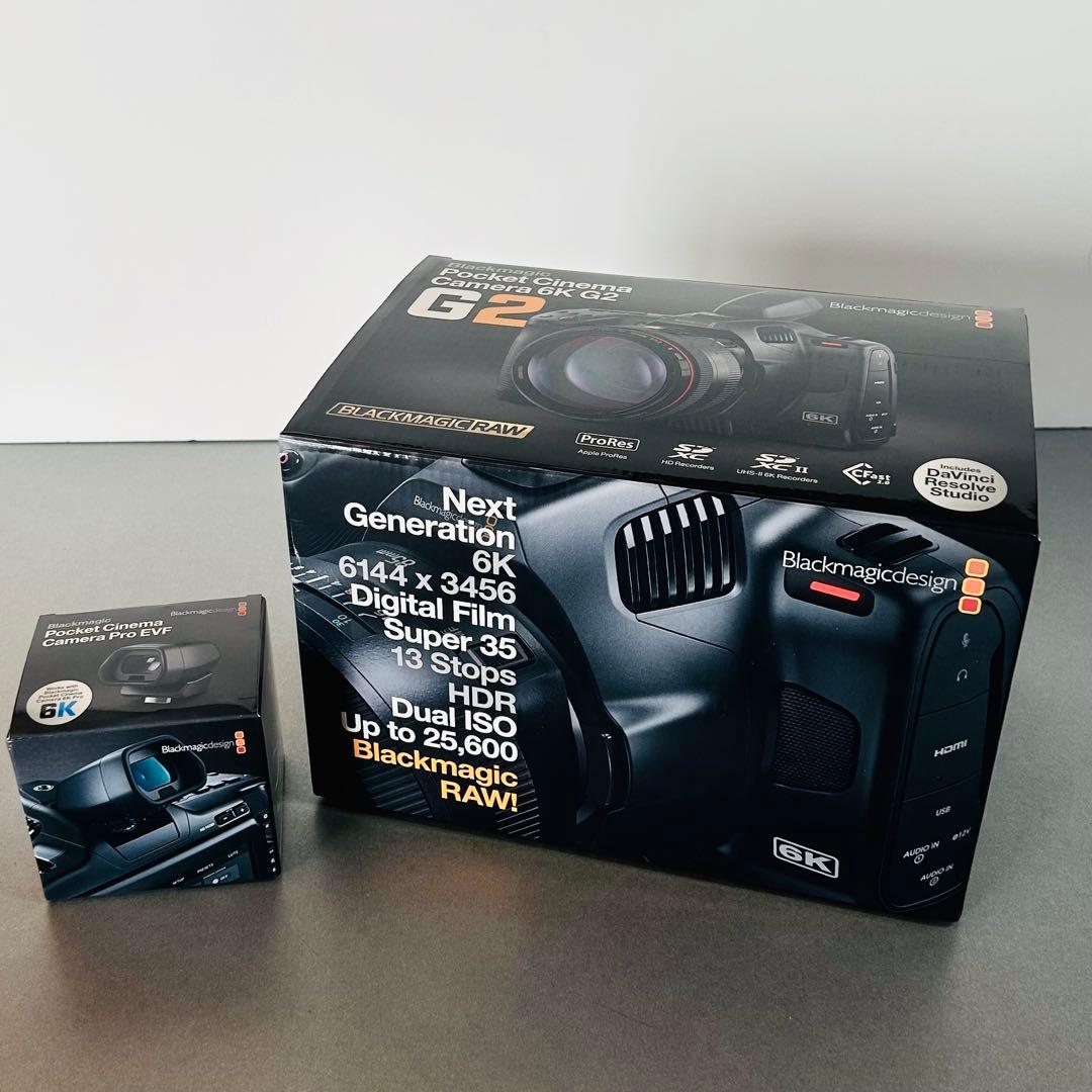 ビデオカメラ Blackmagic Pocket Cinema Camera 6K G2