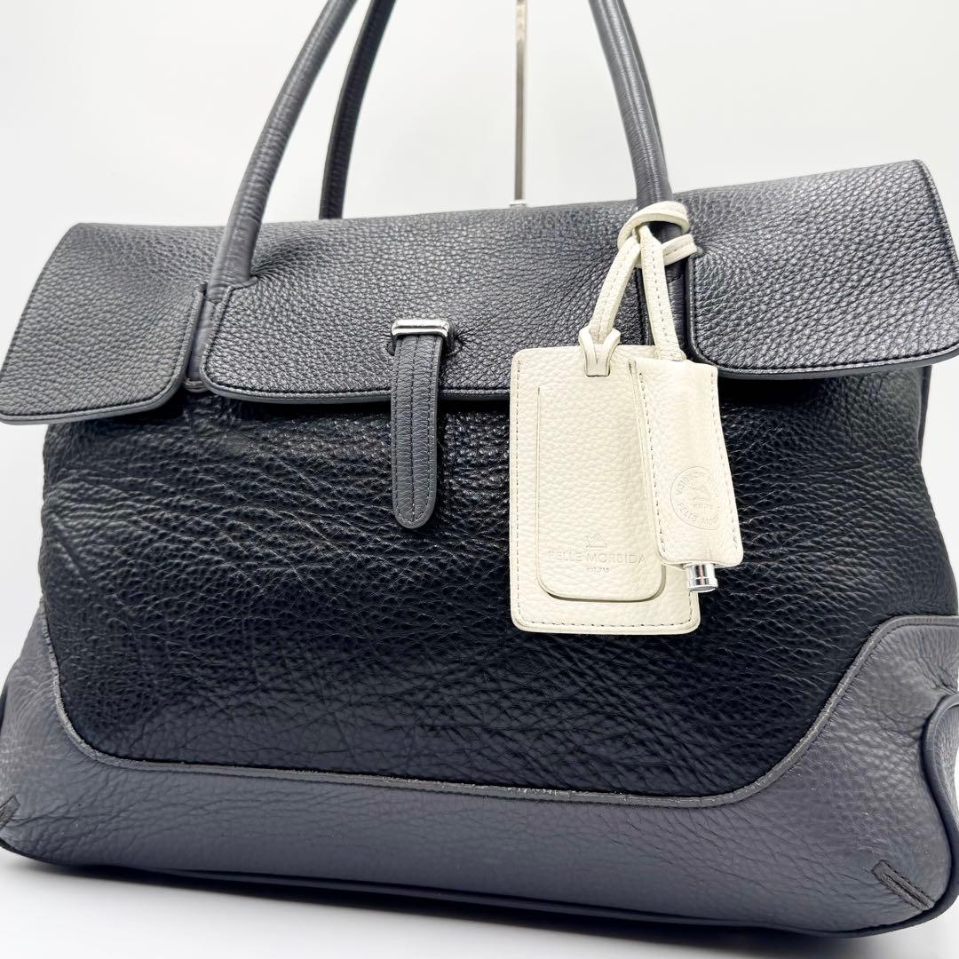 極希少✨ ペッレモルビダ トートバッグ メイデンボヤージュ フラップ A4 黒