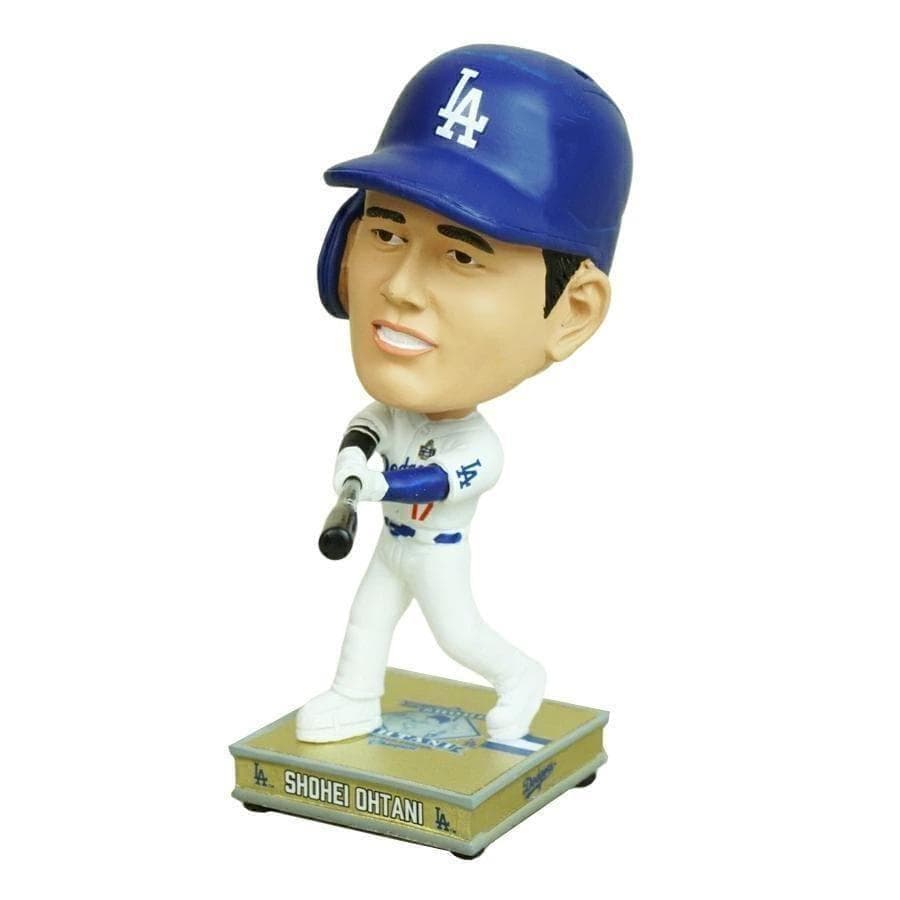 ヒ*ロ様 新品MLB公式限定ナンバー入りロサンゼルスドジャース大谷翔平ボブルヘッ