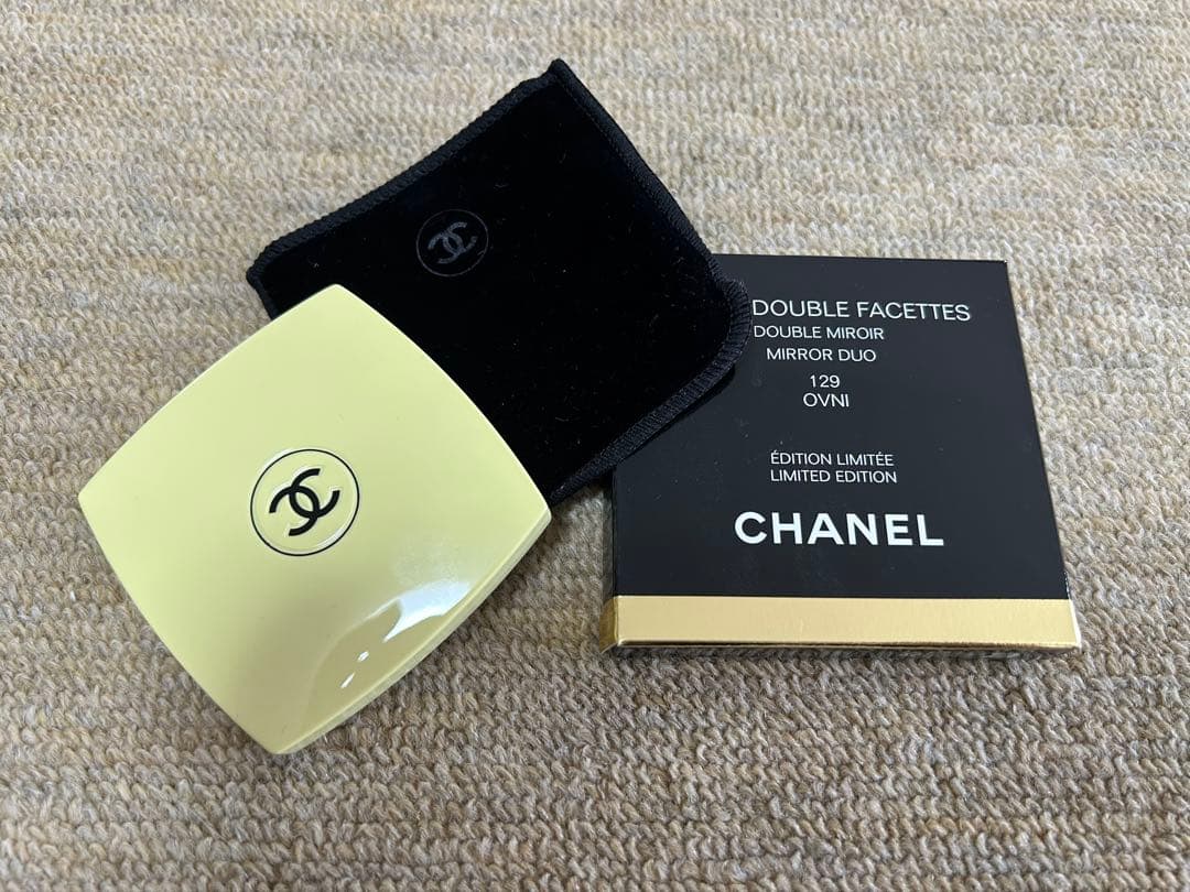 シャネル ミロワール ドゥーブル ファセット 129 オヴニー おまけつき