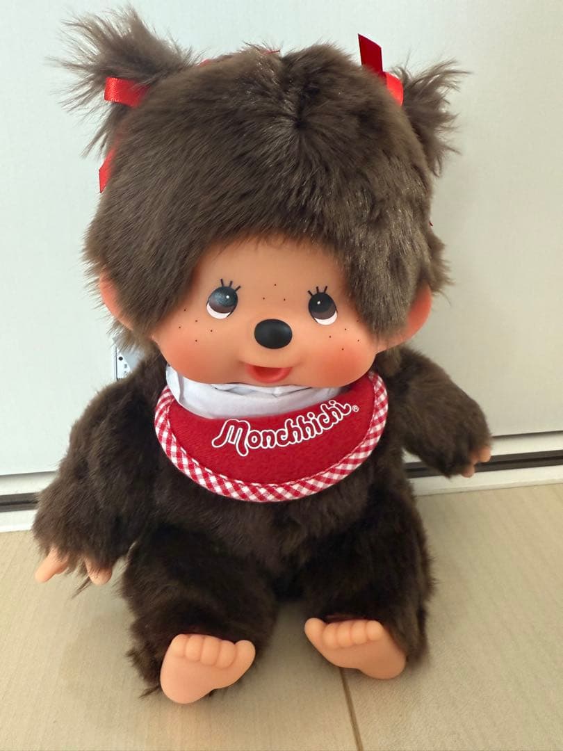【完売商品】ツインテール モンチッチぬいぐるみ Mサイズ 在庫残り1つ