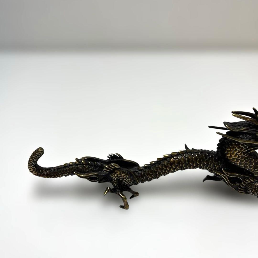 蝋型鋳造青銅製 高岡銅器 置物 縁起物 下尾治彦作