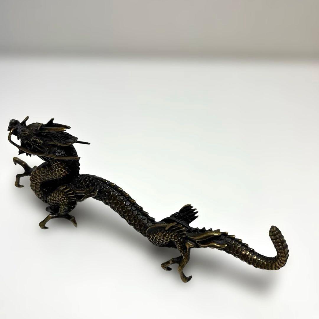 蝋型鋳造青銅製 高岡銅器 置物 縁起物 下尾治彦作