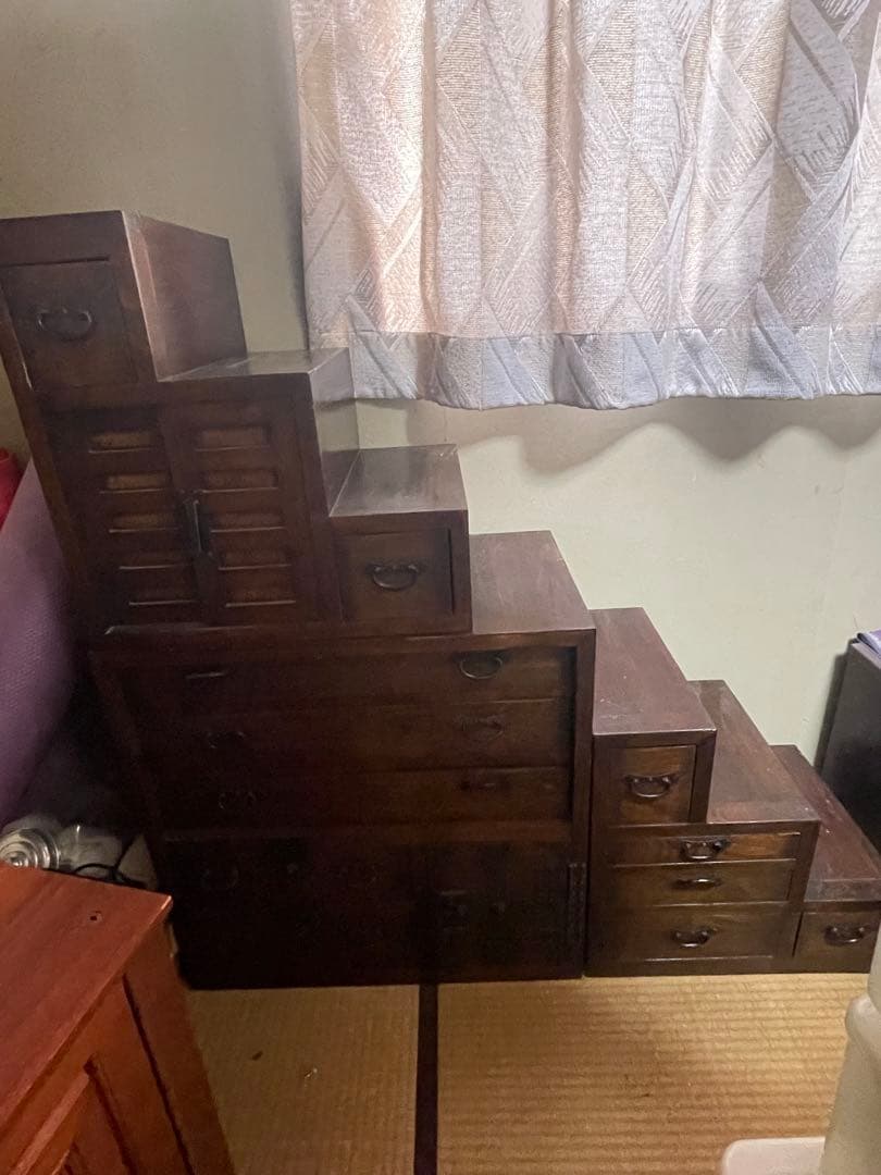 【やいこ】階段ダンス（上の階段部分のみ）　他商品とセット