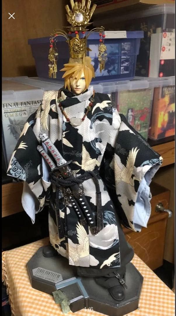 極レア 公式 FF7 マスターピースアーツ1/4スケール クラウド フィギュア