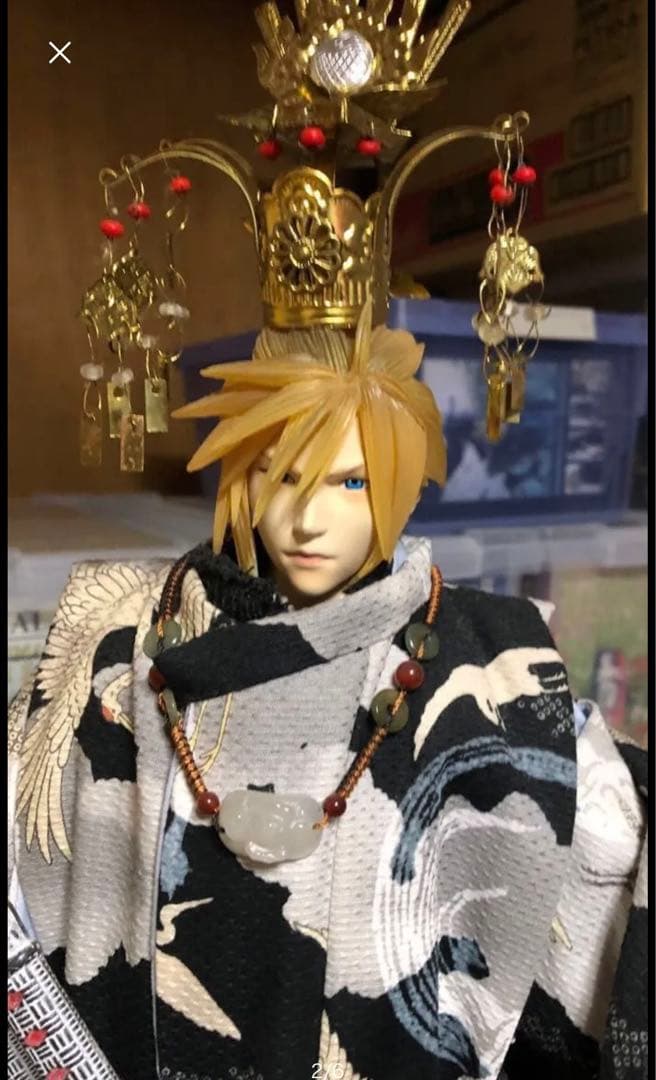 極レア 公式 FF7 マスターピースアーツ1/4スケール クラウド フィギュア