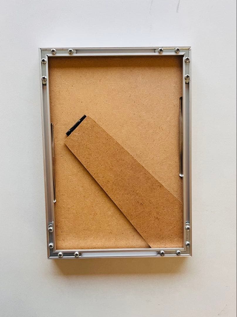 手書き書道作品アルミフレーム仕立て （和風インテリア、縁起物）習字、書道アート