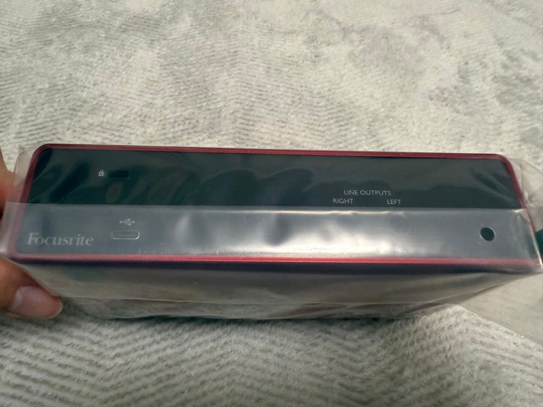 オーディオインターフェース フォーカスライト