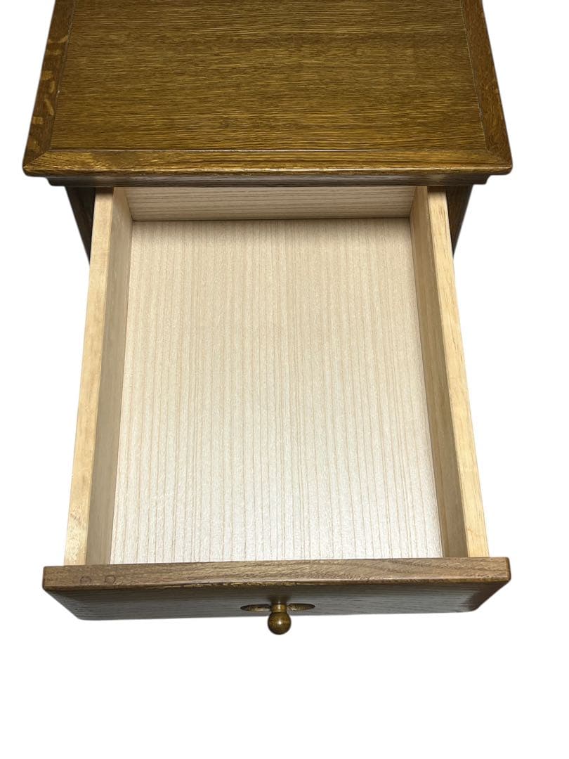 ドーモ　4段チェスト　引き出しキャビネット MaRuYoShi マルヨシ民芸家具