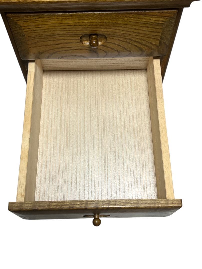 ドーモ　4段チェスト　引き出しキャビネット MaRuYoShi マルヨシ民芸家具