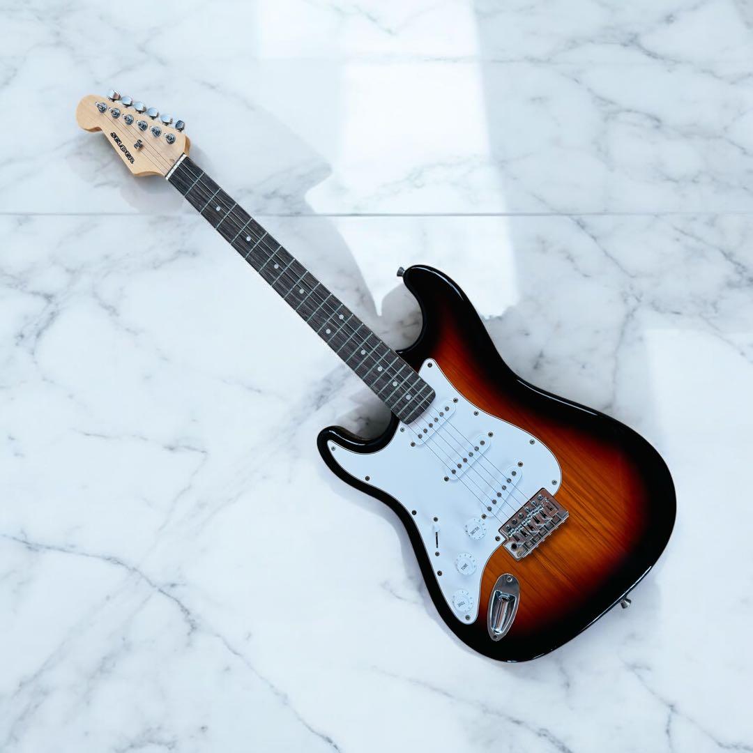 Selder ストラトキャスター　エレキギター　レフティ