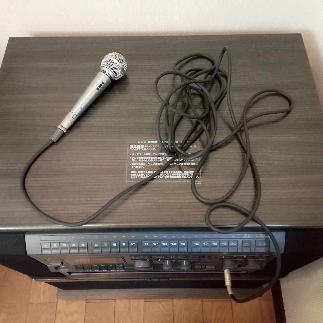 パイオニア　レザー ディスク カラオケ　マイク付　LK-70　ジャンク