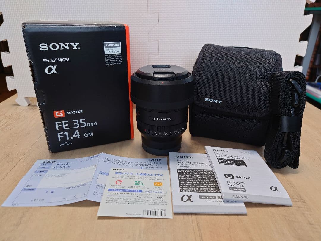 SONY FE 35mm F1.4 GM レンズ SEL35F14GM