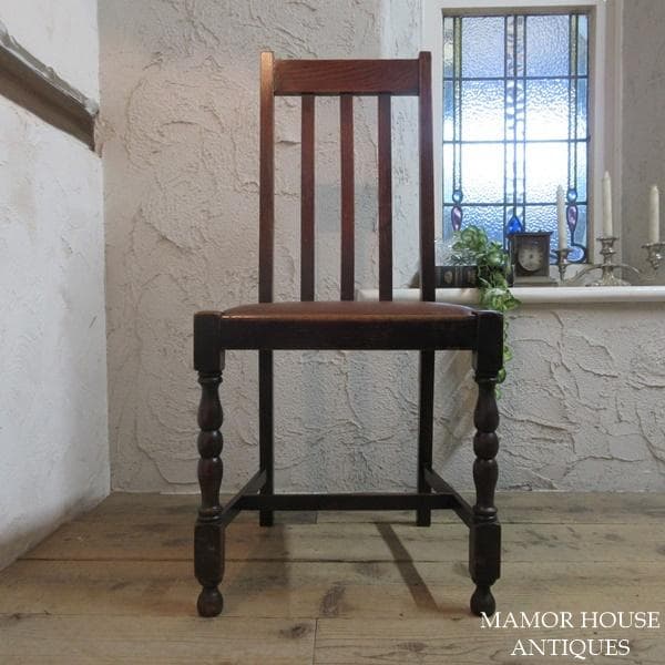 イギリス アンティーク 家具 ダイニングチェア 椅子 イス 英国 4930d