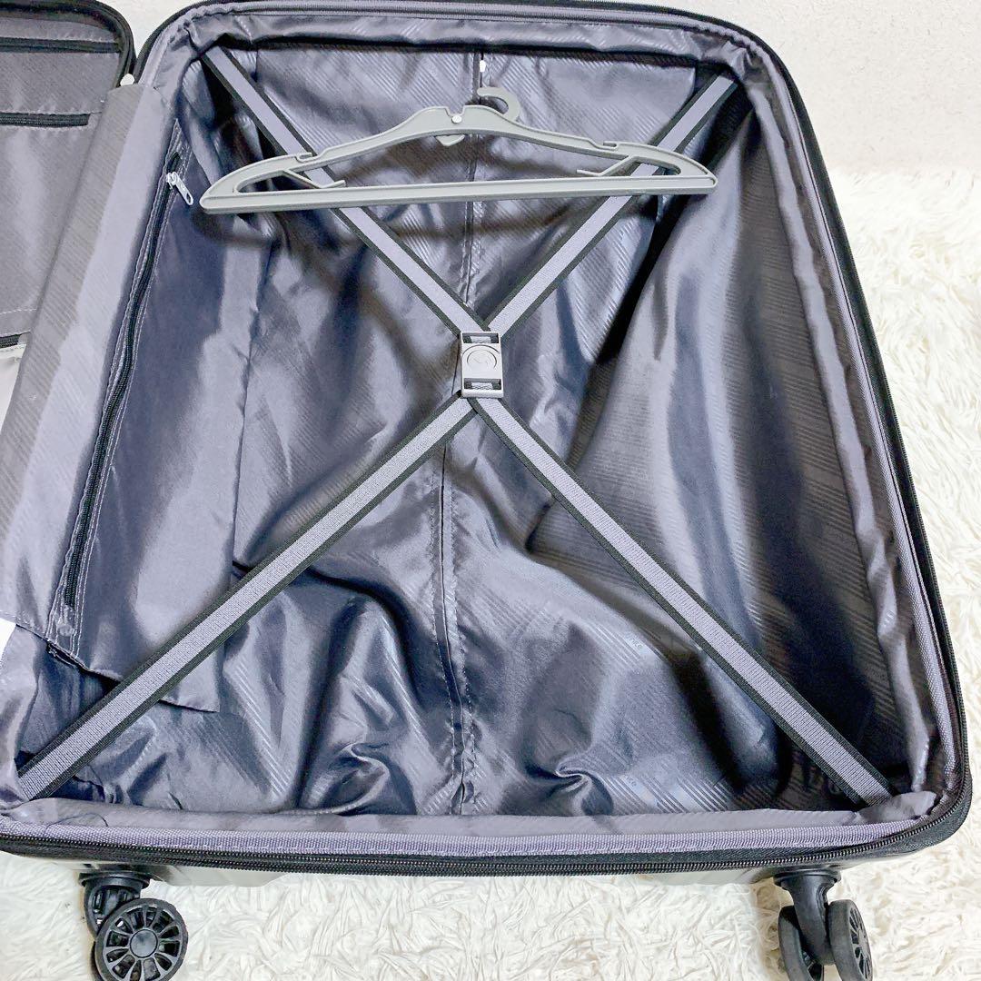 サムソナイト スーツケース D200 スピナー 拡張可 マットブラック 4輪