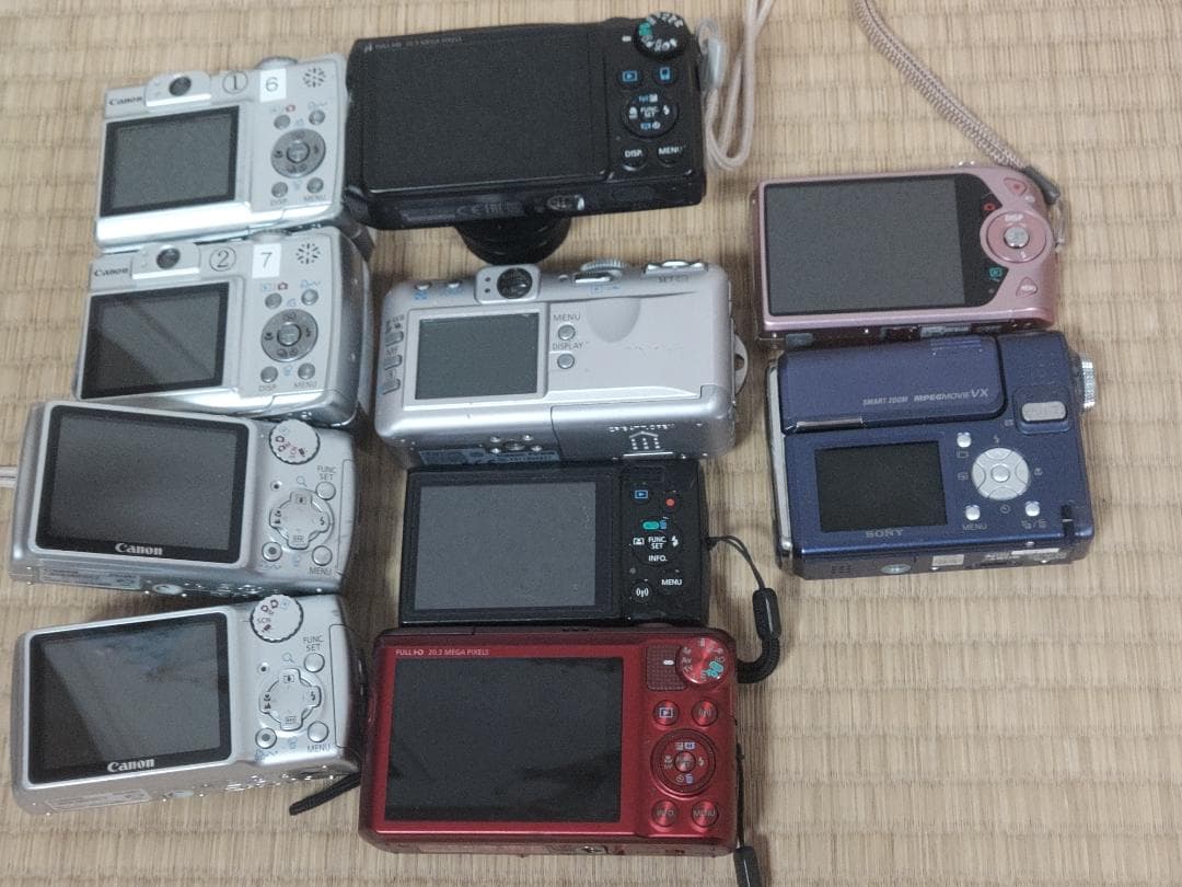 裕*様 デジタルカメラ　canon　まとめて　ジャンク