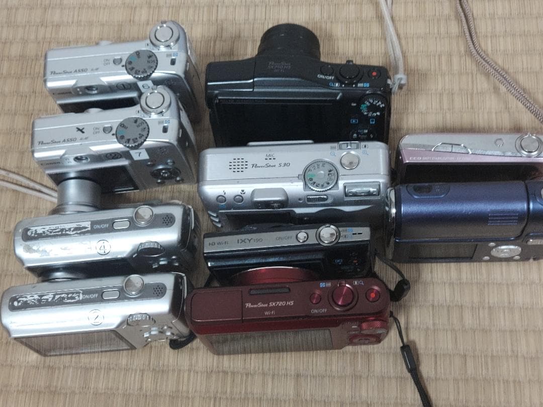 裕*様 デジタルカメラ　canon　まとめて　ジャンク