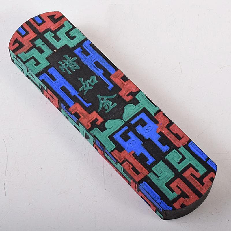 中国　書道具　唐墨　惜如金　古墨　徽墨　M　8664E