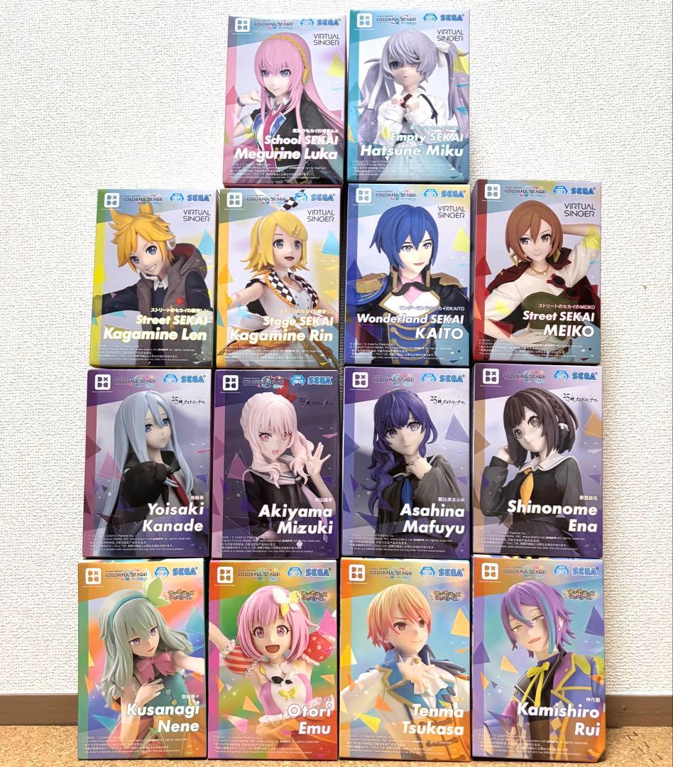 【14点セット】プロセカ　フィギュア まとめ売り