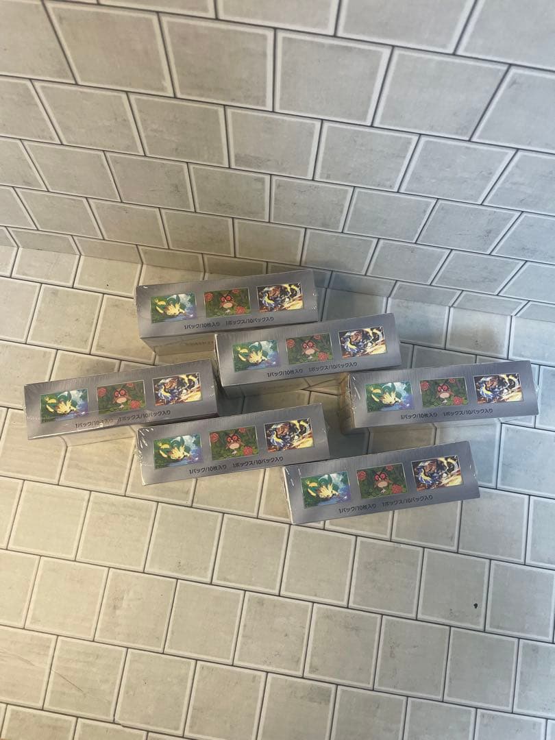 【新品未開封】　テラスタルフェスex box シュリンクあり6box