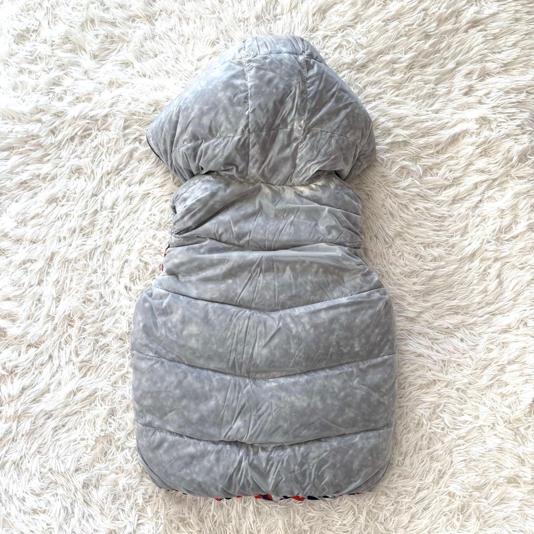 マークアンドロナ ダウン ベスト リバーシブル 迷彩 カモ オレンジ