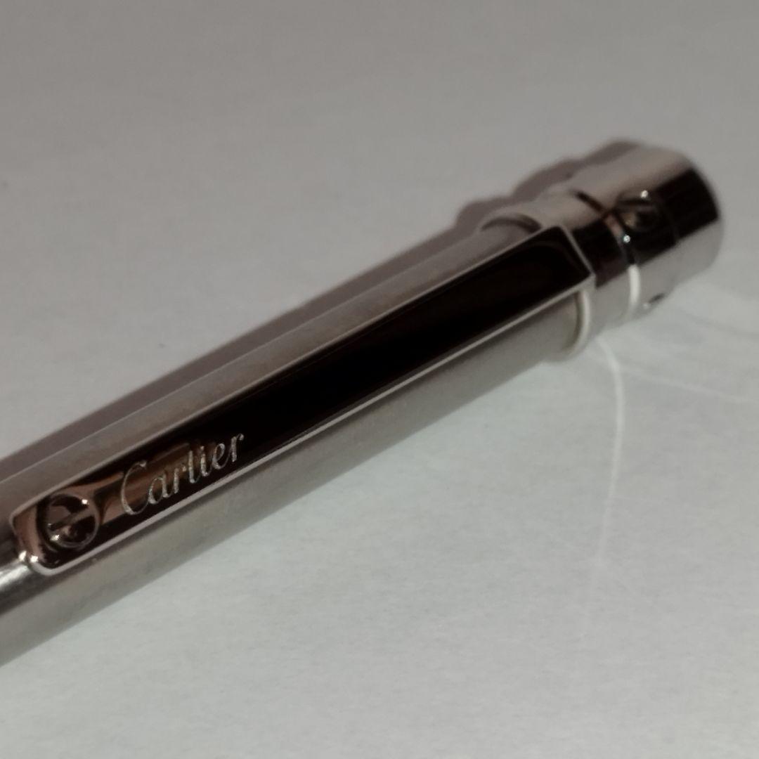 【超美品】Cartier 『サントス ドゥ カルティエ』ボールペン シルバー