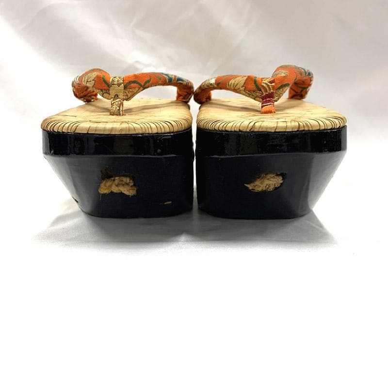 511ag49■七五三 七歳 こっぽり/ぽっくり/おこぼ 本畳表 草履■