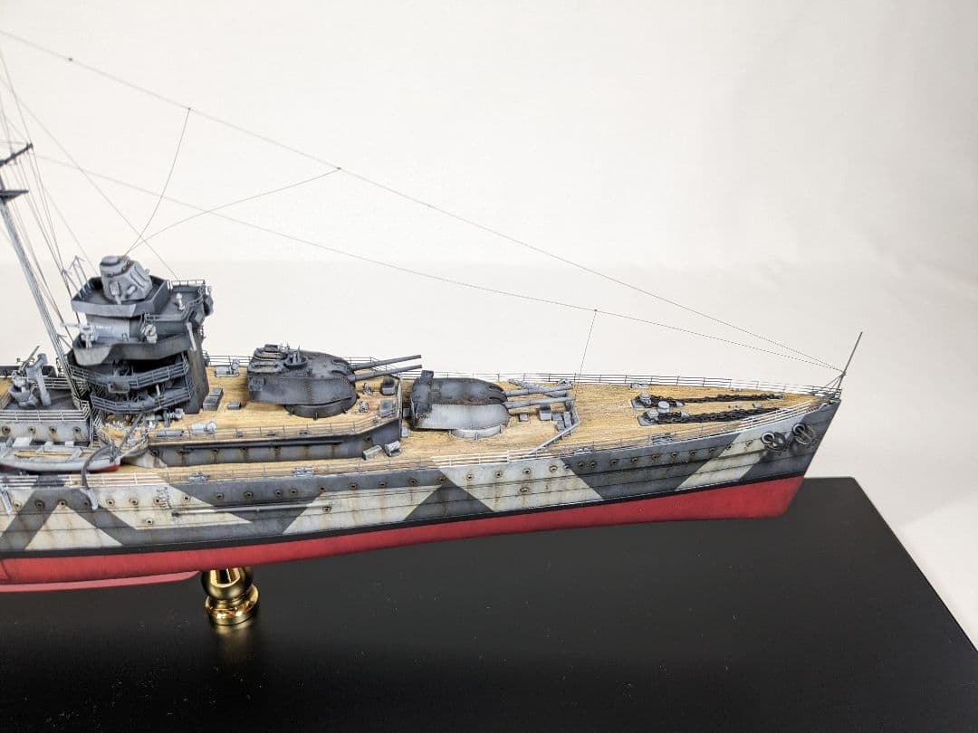 くみん♡様ご依頼品 トランペッター 1/350 重巡洋艦 HMS ヨーク
