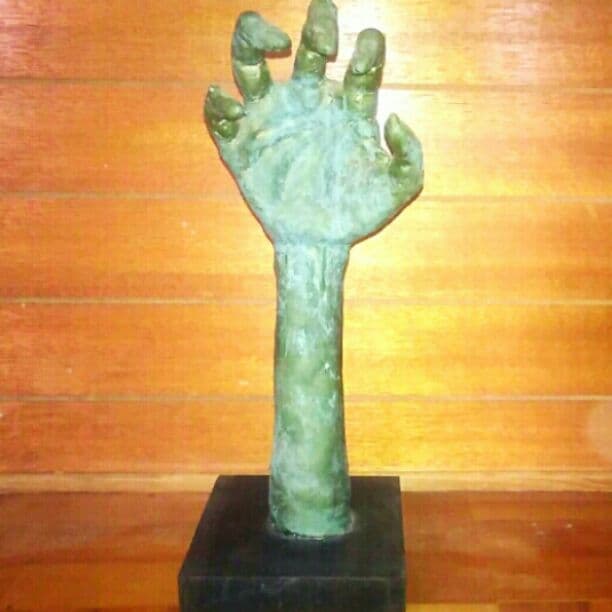 手 オブジェ インテリア 置物 現代アート 芸術 ハンドメイド 一点物 人体