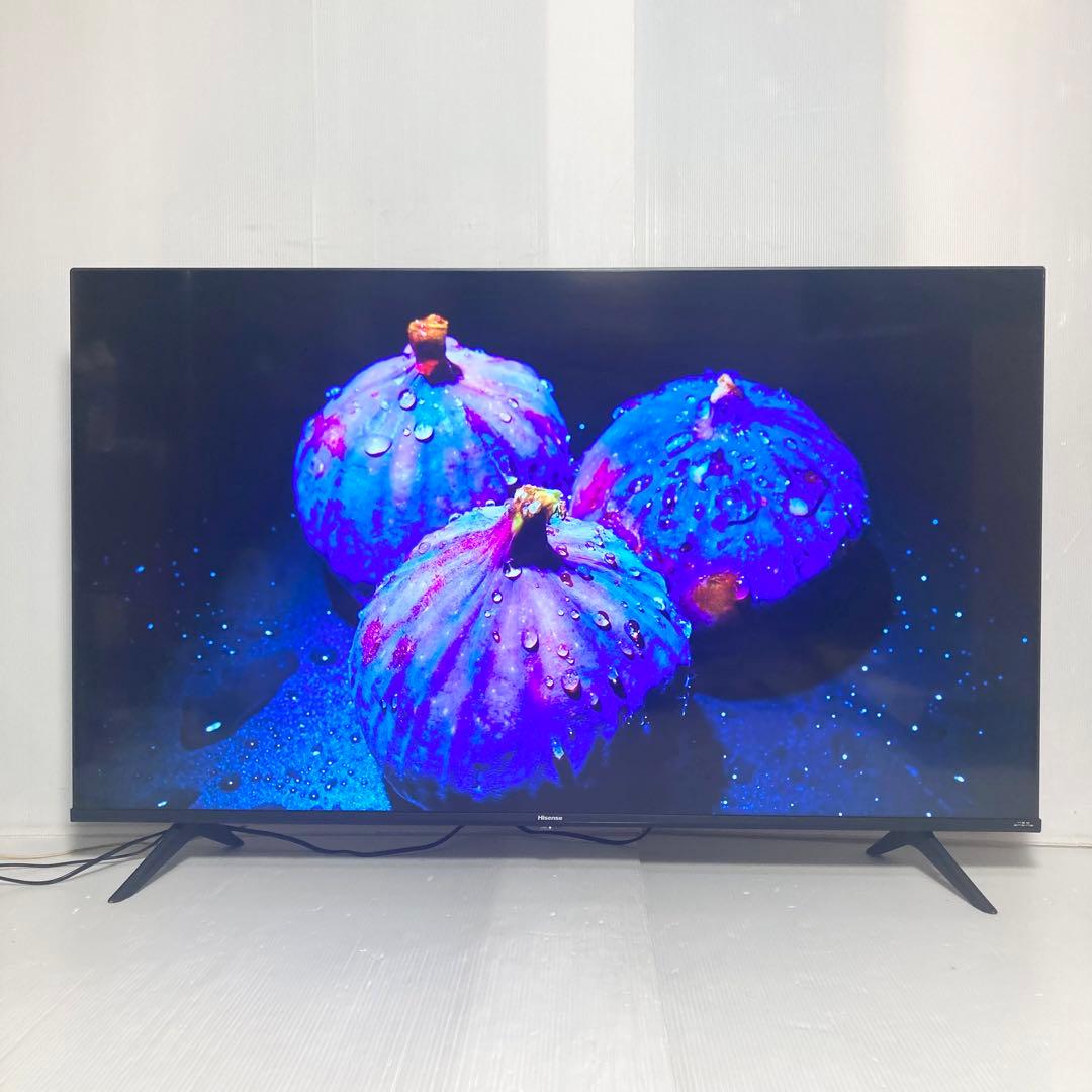 美品 ハイセンス 50型 4K液晶テレビ 50E6G 2021年製