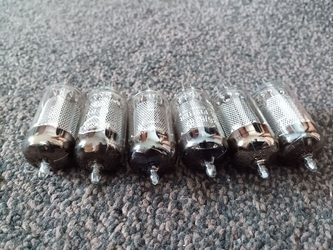 真空管　MULLARD EF86 6本　中古品