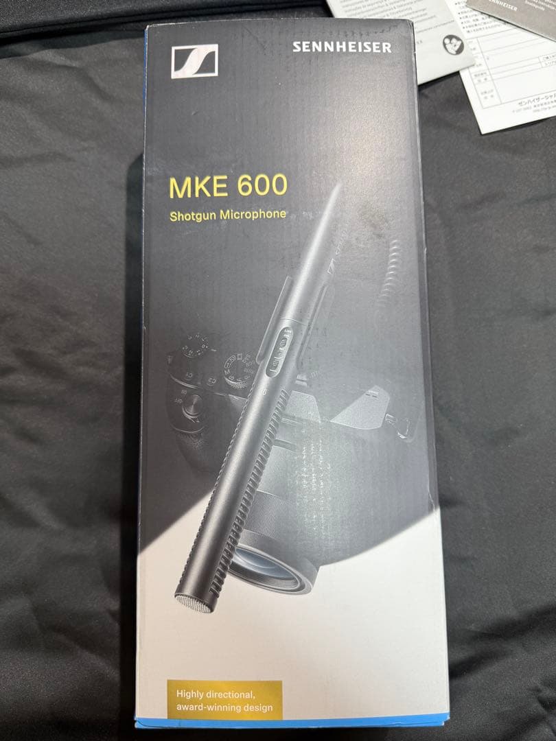 三*好様 Sennheiser MKE 600 ショットガンマイク おまけ MZ