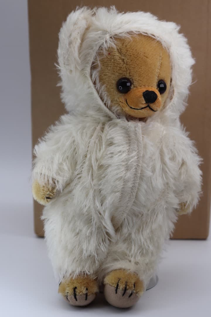 チーキー・リトル・スノウ MERRYTHOUGHT フード付きぬいぐるみ23cm