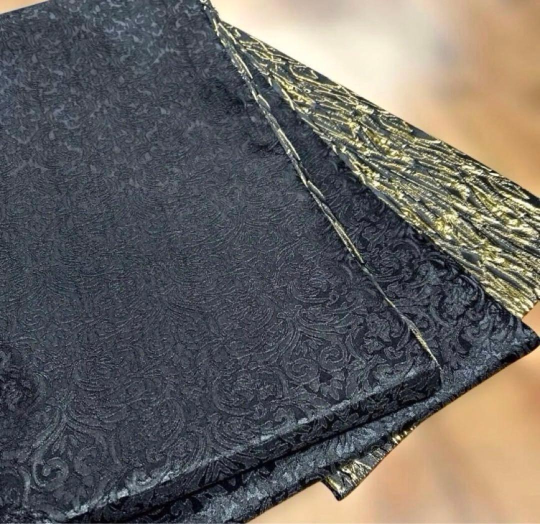 振袖セット　赤　エンジ　牡丹花　金彩　振袖6点セット　正絹　成人式　卒業式