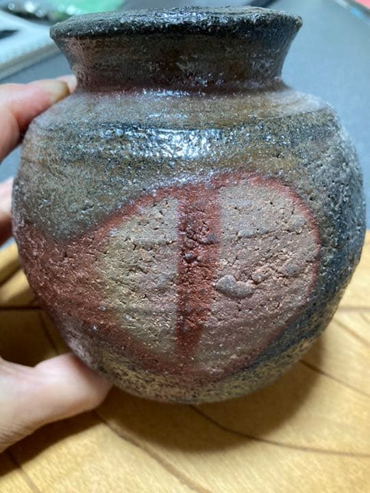 備前焼　クリストファーレーブエンホール作花瓶