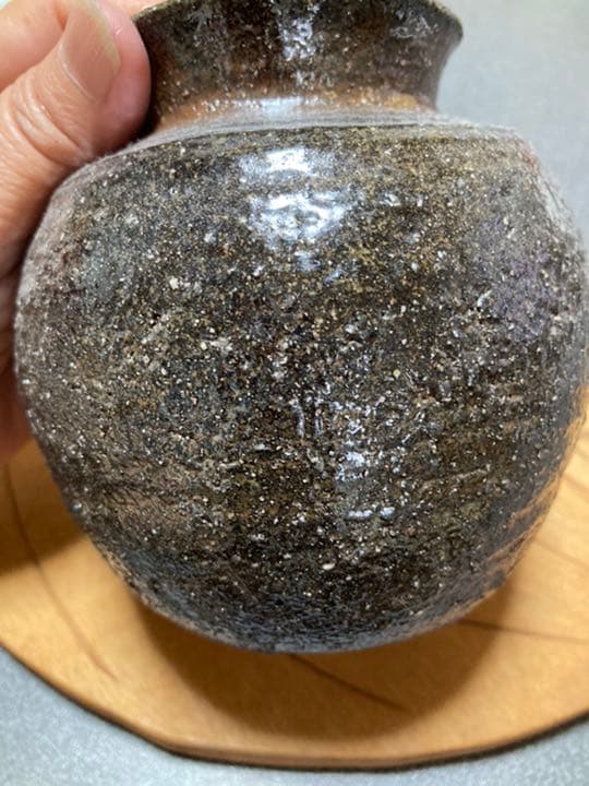 備前焼　クリストファーレーブエンホール作花瓶