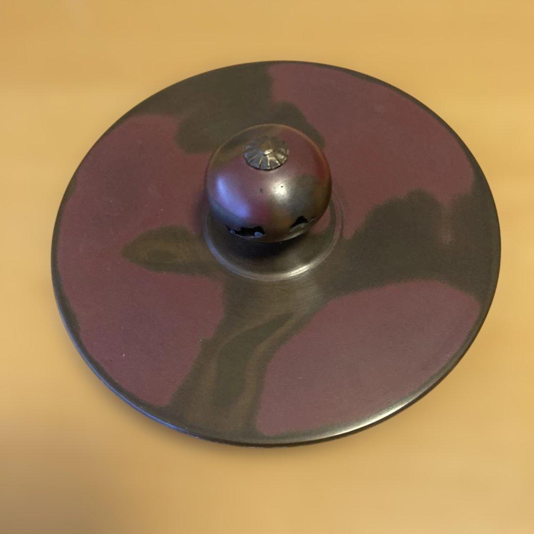 茶道具　龍文堂 あられ打　鉄瓶