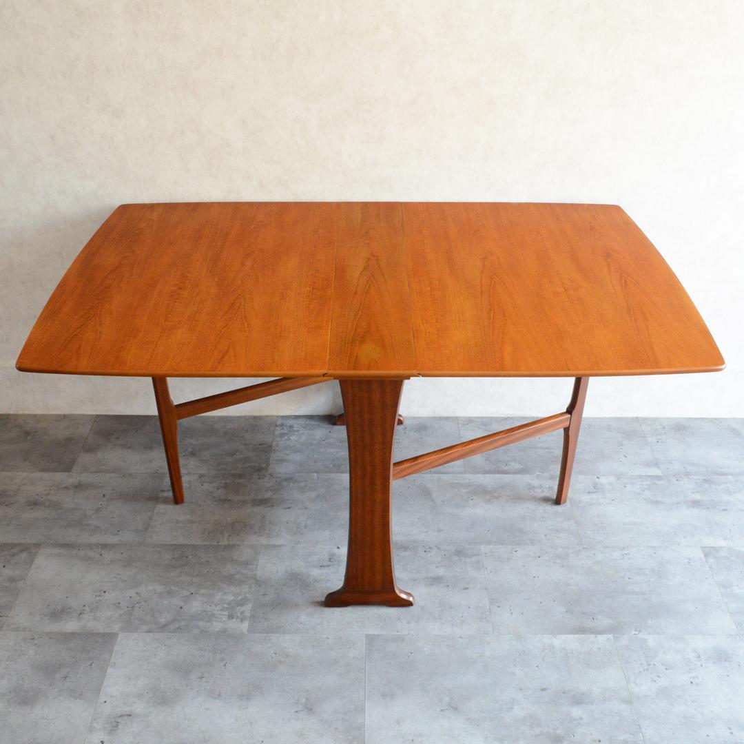 イギリス ヴィンテージ ゲートレッグ ダイニングテーブル バタフライテーブル