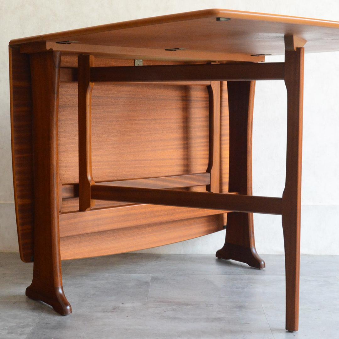 イギリス ヴィンテージ ゲートレッグ ダイニングテーブル バタフライテーブル