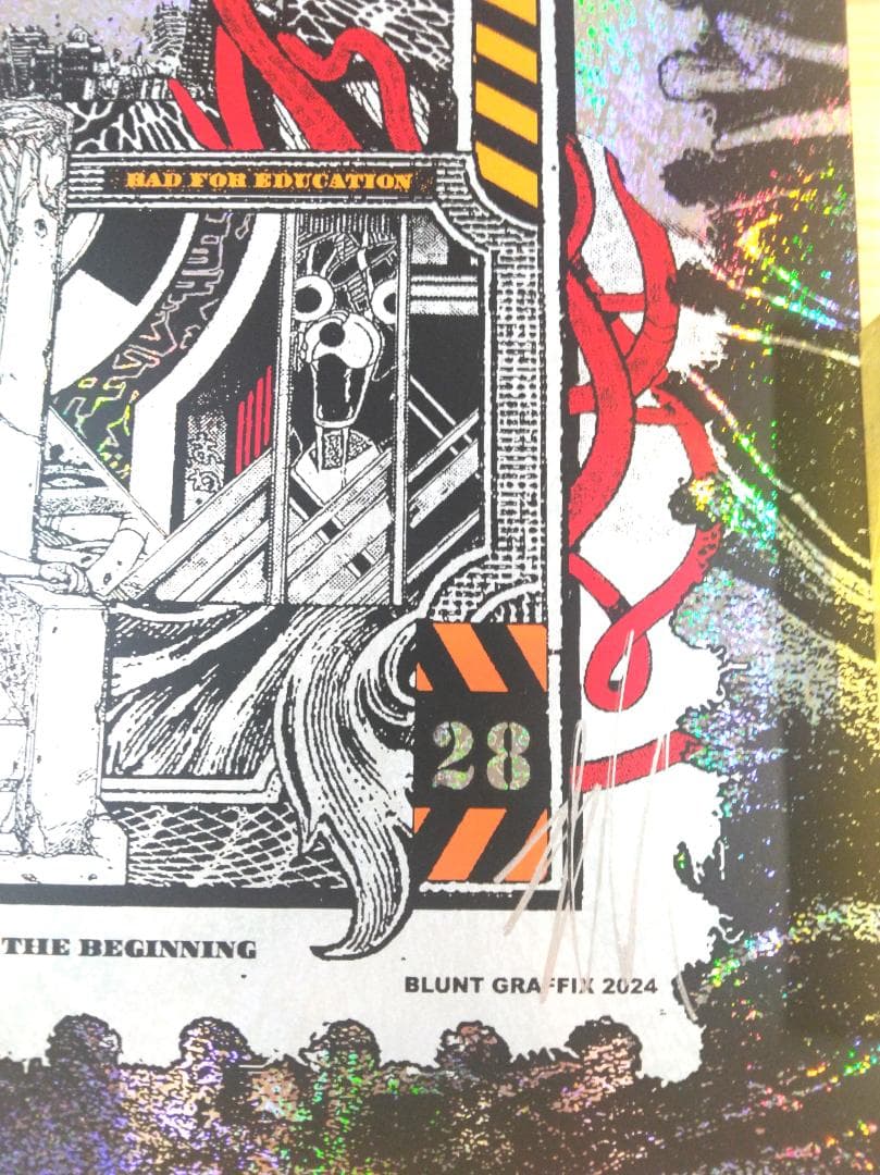 アキラ　AKIRA　シルクスクリーンプリント　大友克洋　ブラント　フォイル