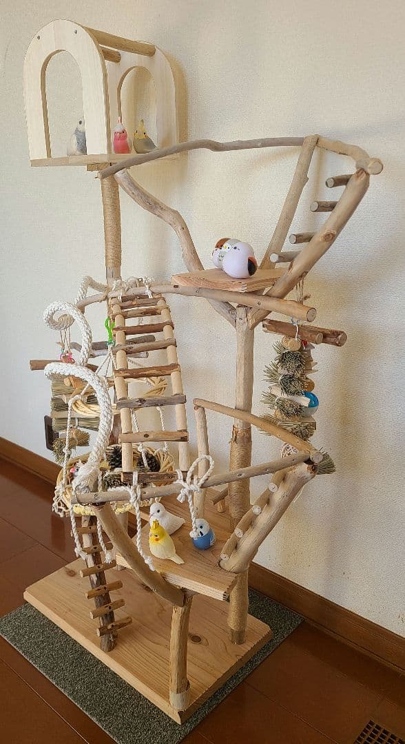 ③EMオーダーページ　バードアスレチック　ハンドメイド　流木