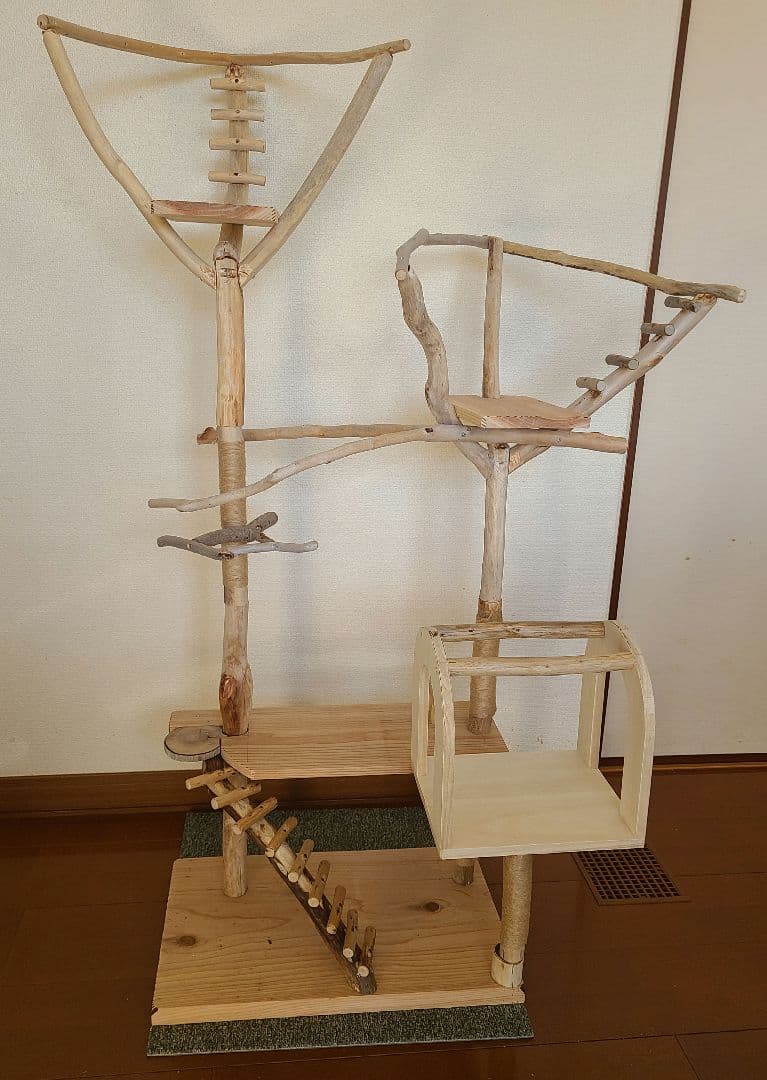 ③EMオーダーページ　バードアスレチック　ハンドメイド　流木