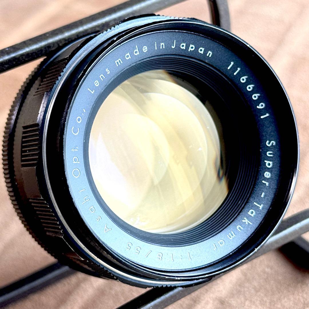 作例あり PENTAX Super Takumar 55mm f1.8 前期型
