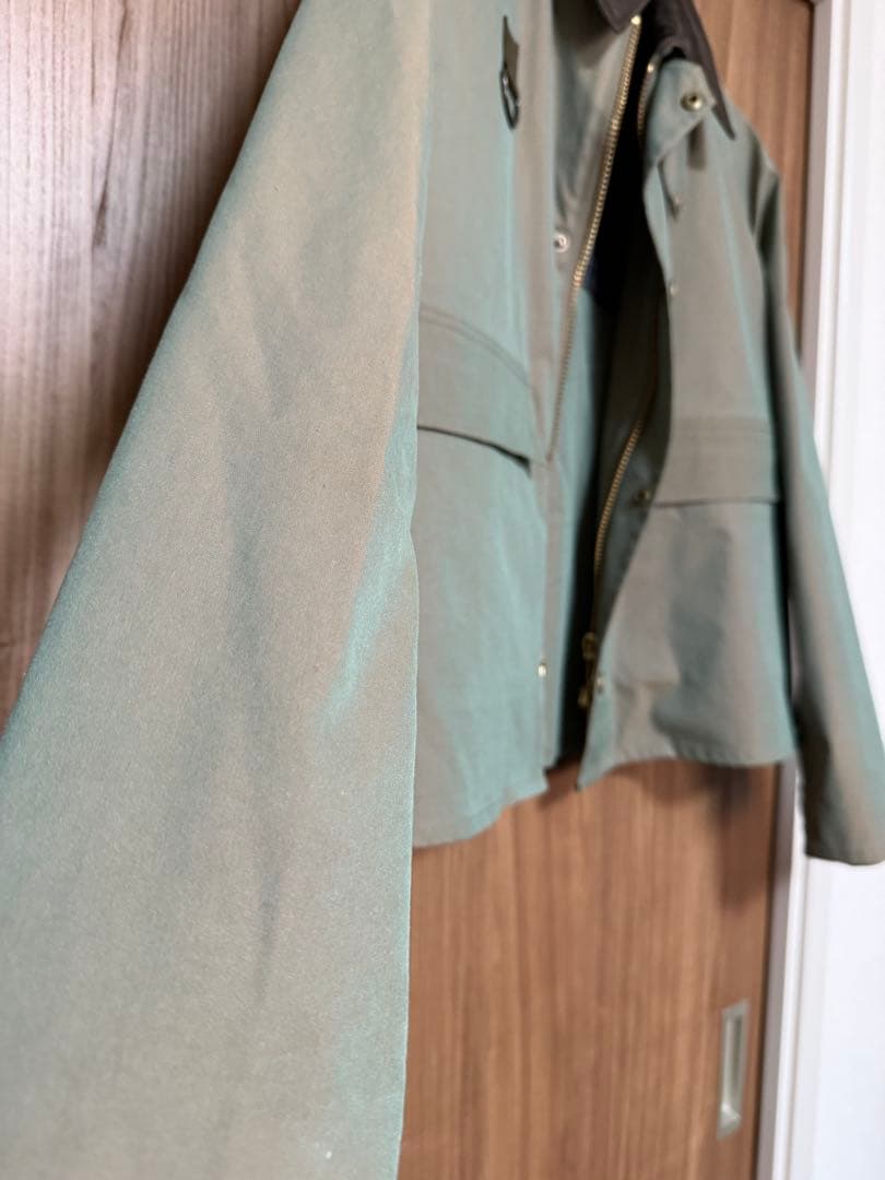 【美品】Barbour バブアー SPEY BEAMS別注 玉虫色　Mサイズ