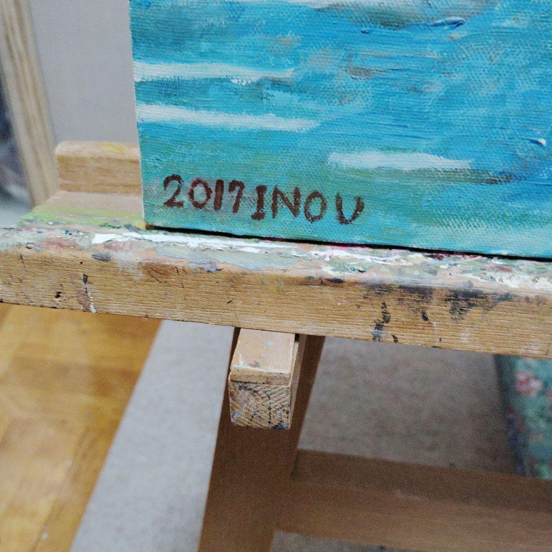 絵画、アクリル画、F10号、リトアニア、トラカイ城、佐原聖春