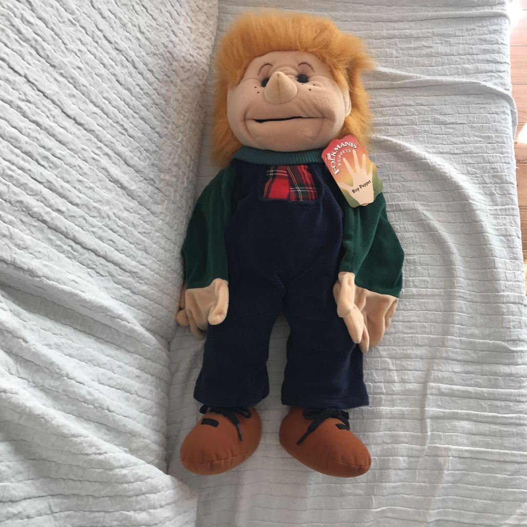期間限定価格です。￼FOLKMANIS フォークマニス　パペットシリーズ　男の子