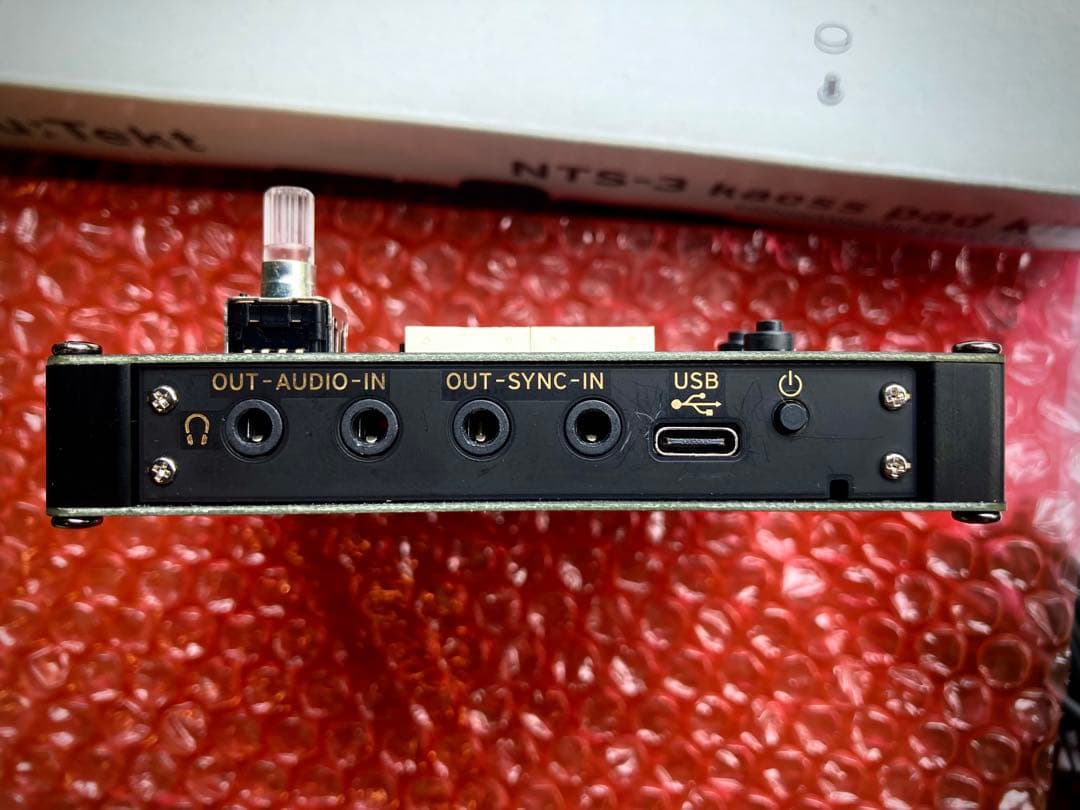 KORG NTS-3 kaoss pad kit 組み立て済 カオスパッド