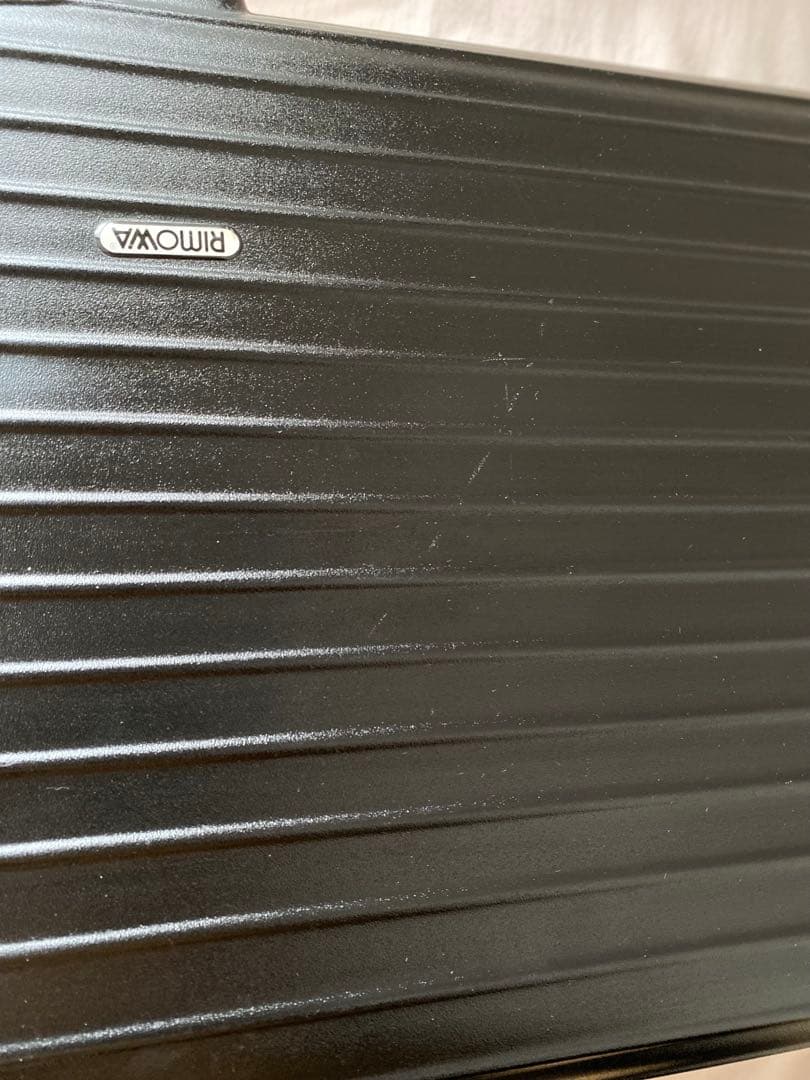 RIMOWA リモワ　希少　2輪　機内持ち込み　マットブラック
