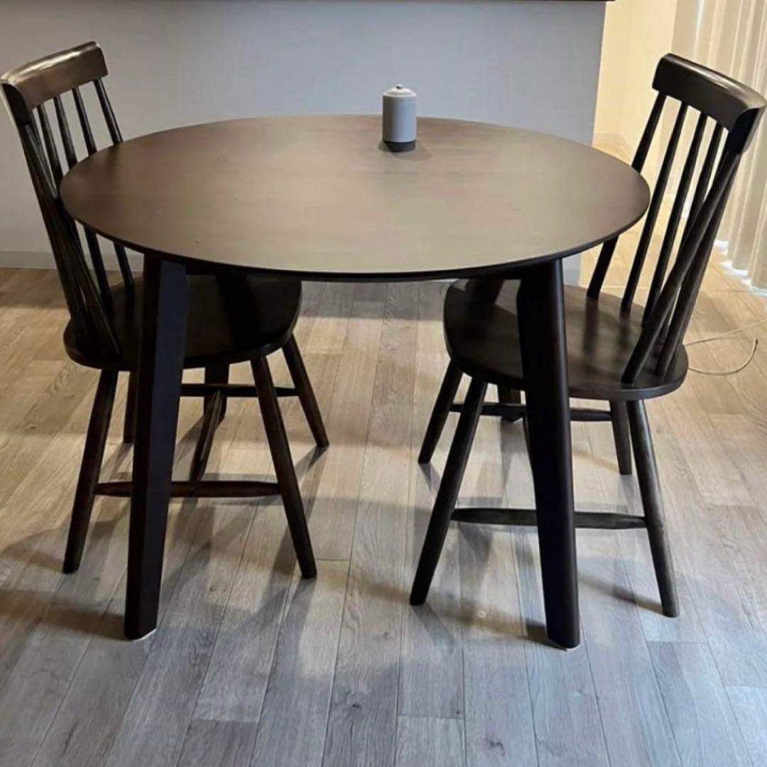 ダイニングテーブル　ラウンド　円形